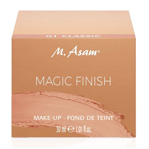 The magic touch: M asam magic finish make up classic